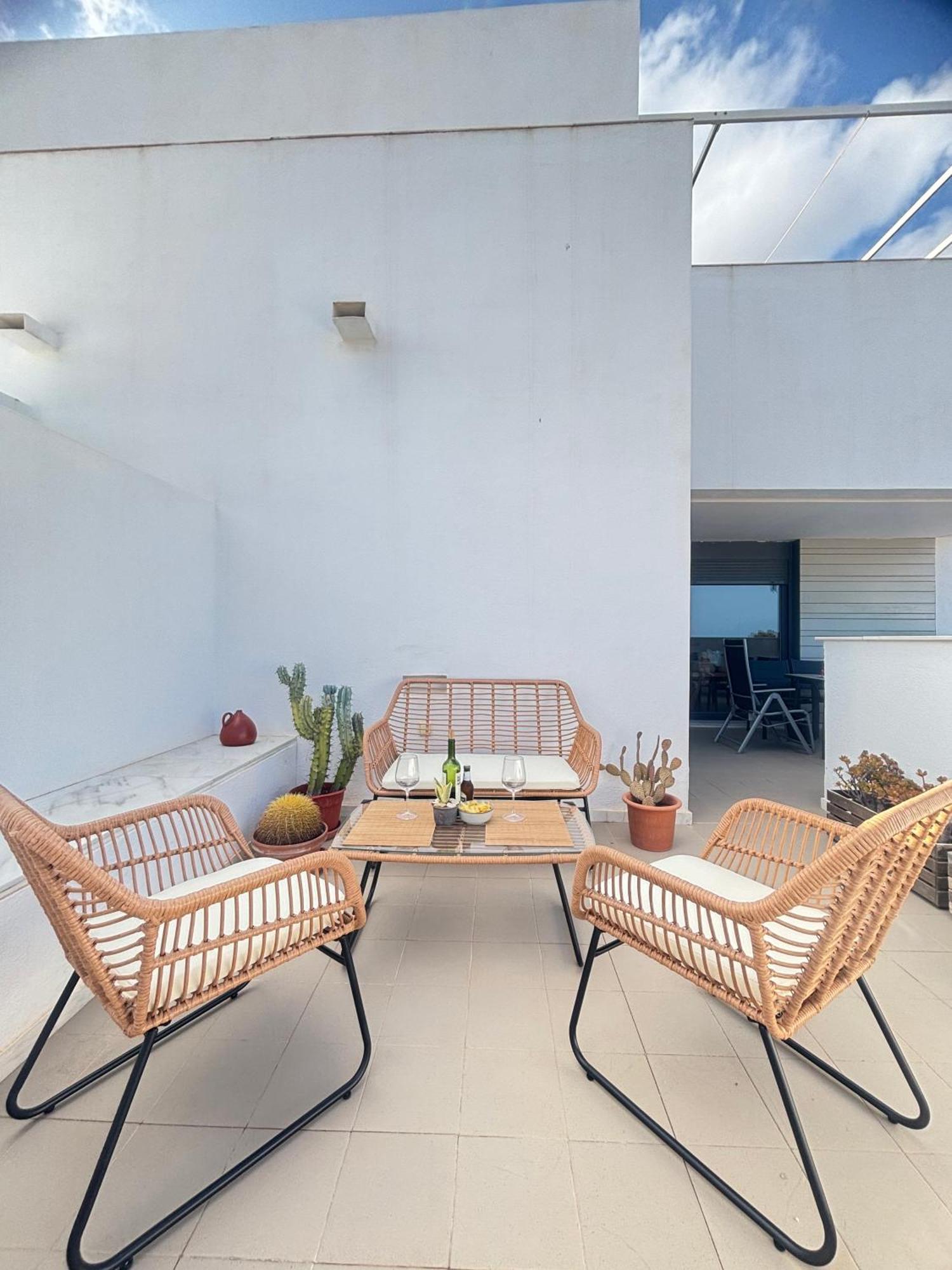 Villa Helice - Apartamento Con Piscina, Terraza Y Padel En Cabo De Gata Лас-Неграс Экстерьер фото